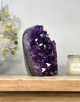 Stunning Natural Amethyst Cut Base with Large Crystals - CBP1124