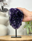 Premium Quality Uruguayan Amethyst Geode on Stand - MWS3056