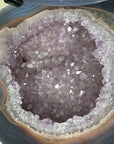 Stunning Beautiful Agate & Amethyst Complete Geode - MWS1564