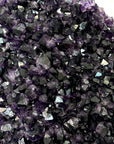 Natural Amethyst Crystal Cluster, Masive Top Quality Stetement Piece - Premium Stand Included - MWS2760