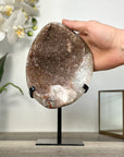 Brown Tone Quartz Geode Mineral Specimen for Home Decor - MWS2626