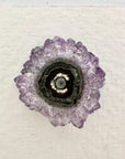 Amethyst & Quartz Stalactite Slices for Jewelers - Wholesale Bulk Pack - STS0063