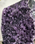 Amethyst Geode Full of Stalctites on Stand - MWS2649