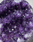 Top Quality Deep Purple Amethyst Stone Geode - MWS1345