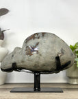 Top Grade Deep Purple Uruguayan Amethyst Geode - MWS3398