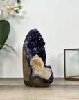 Top Quality Amethyst Cathedral with Calcite Crystal Formation - CBP1290