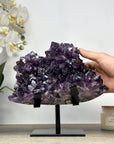 Beautiful Natural Amethyst Stalactite Formation with Large Crystals - MWS2081