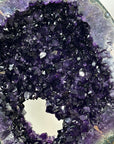 Huge Natural Deep Purple Amethyst Geode on Stand - MWS3077