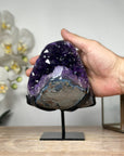 Top Quality Natura Amethyst Geode - Small Size Piece - MWS1779