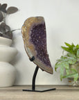 Large Natural Amethyst Crystal on Stand from Uruguay - MWS3324