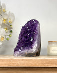 Natural Amethyst Cathedral with Polished Edges - CBP1128