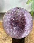 Amethyst Druzy Sphere Geode - SPH0211