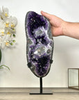 Huge Natural Amethyst Cluster with Stalactite Eyes Formations - MWS2965