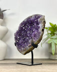 Top Grade Natural Amethyst Specimen on Metal Stand - MWS3359