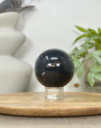 Amethyst & Agate Sphere Geode with Druzy Crystal Cavity - SPH0176