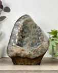 One of a Kind Natural Green Sugar Amethyst Statement Piece - CBP1434