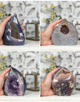 Mixed Minerals Stone Flame Lot - FLLT0009