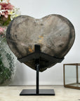 A Grade Natural Amethyst Stone heart - HST0224