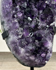 Stunning Natural Deep Purple Amethyst Cluster on Stand - MWS2984