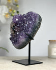 Natrual Amethyst Cluster with Calcite Specimen - MWS1283