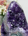 Magnificent Amethyst & Green Jasper Specimen - A Must-Have Decor Piece - MWS1117