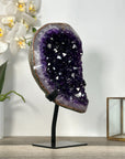 Uruguayan Amethyst Geode with Deep Purple Crystals for Home Decor - MWS2684