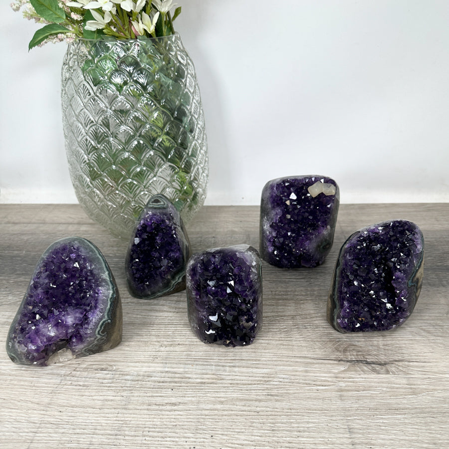 Amethyst Cathedrals Lot - AMLT0174