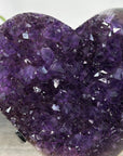Stunning Amethyst & Agate Stone Heart - HST0280