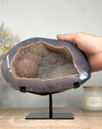Stunning Large Natural Geode, Ideal for Desk Decor - MWS1527