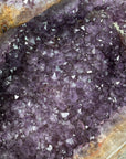 Huge Natural Amethyst Geode with Agate Shell – Perfect Home Accent - MWS1520