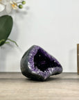 Amethyst & Agate Stone Geode with Druzy Crystal Formation - STGE0017