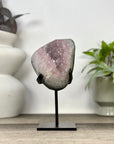 Pink Tone Amethyst Geode from Uruguay - MWS3374