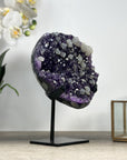 Top Grade Natural Amethyst Cluster with Calcite Formations - MWS2217