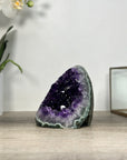 Natural Amethyst Cathedral Geode with Green Jasper Shell - CBP1212