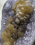 Collection Calcite & Amethyst Crystal Specimen - AWS0415