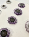 Amethyst Stalactite Slices Wholesale Flat - Ideal for Pendants - STS0055
