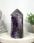 Large Natural Amethyst Stone Tower Geode - STP0178