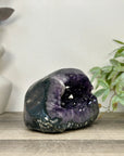 Top Quality Amethyst Geode with Calcite inclusion - STGE0070