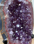 Stunning Natural Amethyst with Unique Red Banding - MWS1707
