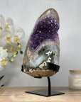 Natural Amethyst & Quartz Large Crystals Specimen - MWS1504
