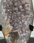 Stunning Pink Tone Natural Sugar Quartz Geode - MWS1766