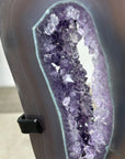Unique Grey Agate & Amethyst Stone Portal - MWS1943