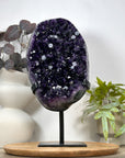 Huge Natural Amethyst Geode with Deep Purple Large Crystals - MWS3080