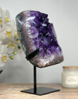 Natural Amethyst Cluster with Huge Deep Purple Crystals - MWS1710