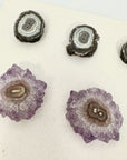 Wholesale Stalactite Slices for Jewelry Making - Bulk Flat Set - STS0061