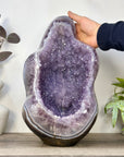 XXL 50 lb Agate & Amethyst Geode Statement Piece from Uruguay - CBP1441