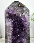 Large Natural Amethyst Stone Tower Geode - STP0178