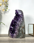 Amethyst Crystal Geode with Large Crystals from Uruguay - CBP1239