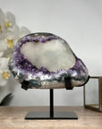 Amethyst Geode with Calcite Specimen - MWS1790