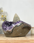Unique Stunning Large Calcite & Amethyst Specimen, Collection Grade Piece - CBP1098